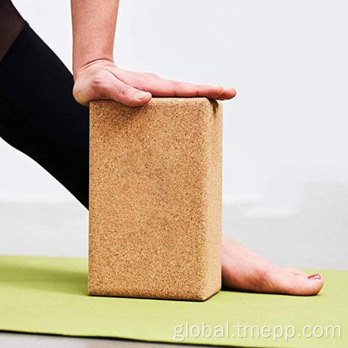 Cork Yoga Brick Custom Cork Yoga Block With Logo Supplier